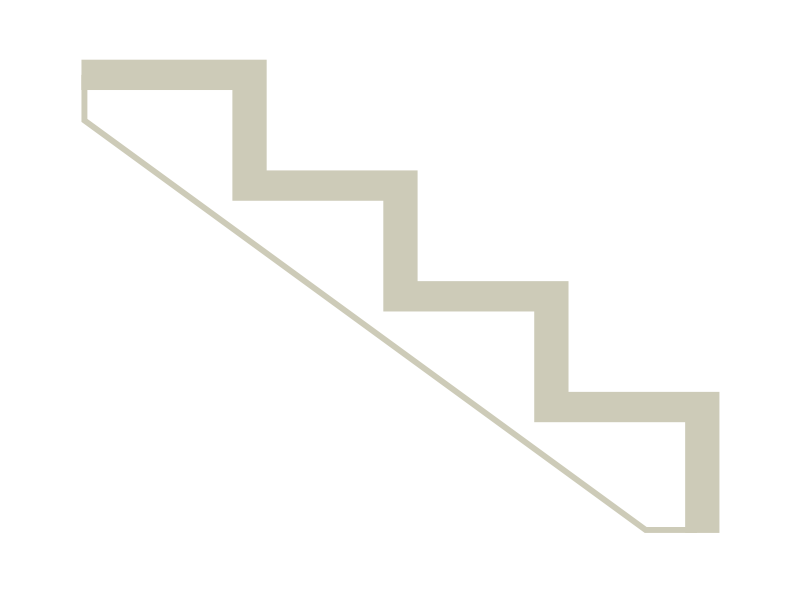 Comb stairs - Chudziński Stairs