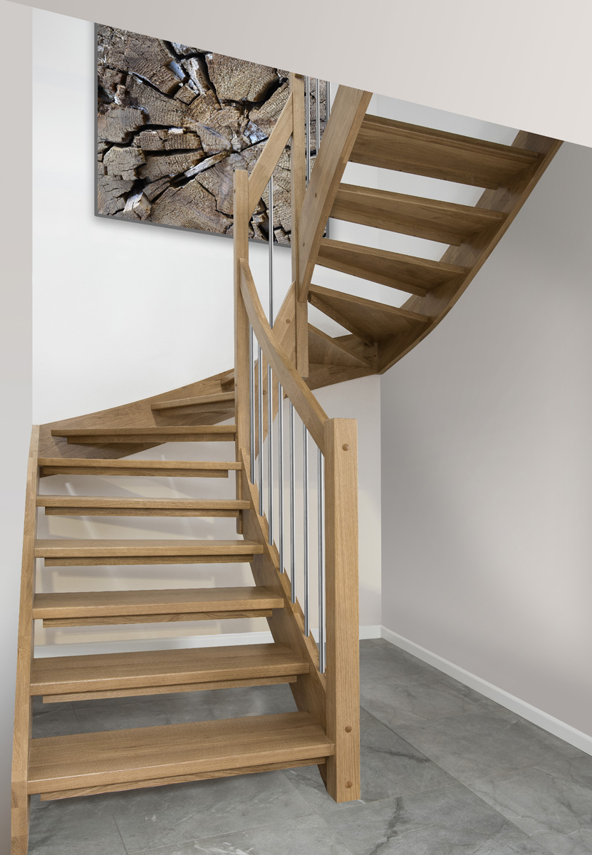 P233 Stringer stairs - Chudziński Stairs