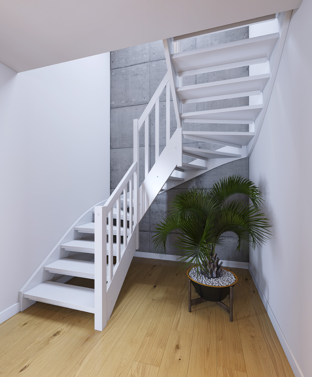 W21 Stringer stairs - Chudziński Stairs