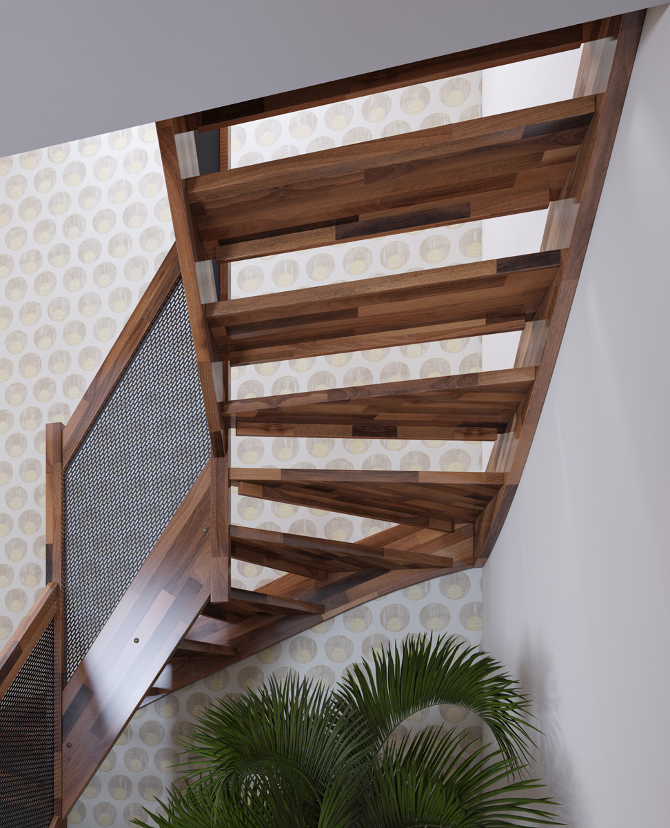 W23 Stringer stairs - Chudziński Stairs