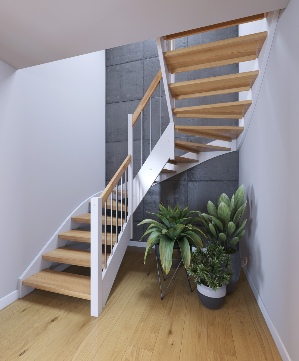 W34 Stringer stairs - Chudziński Stairs